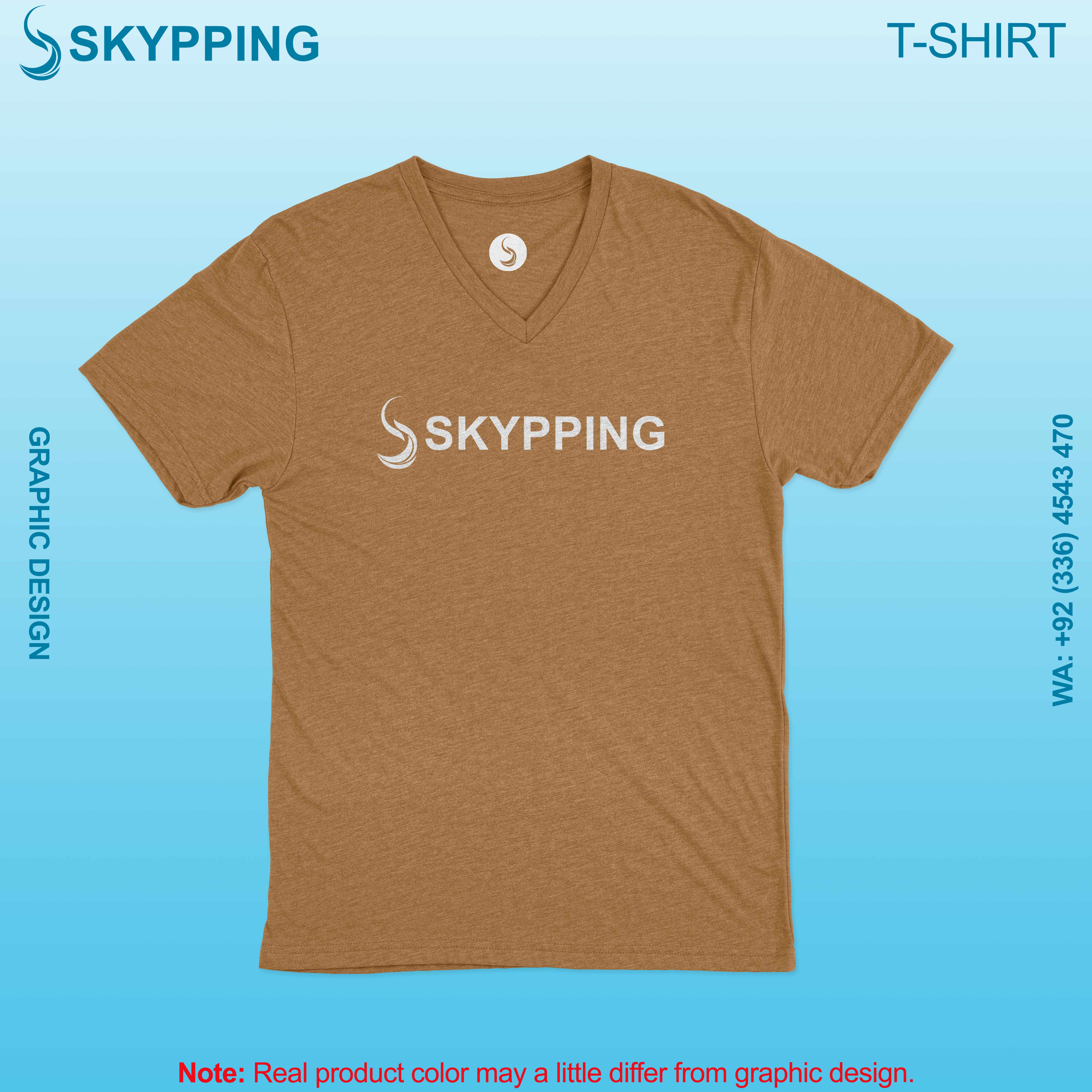 V-Neck Short set-in style sleeve t-shirt for men